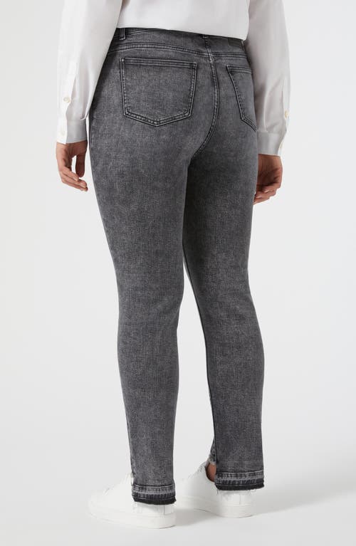 MARINA RINALDI MARINA RINALDI SANTOS FRAYED STEP HEM ANKLE SKINNY JEANS