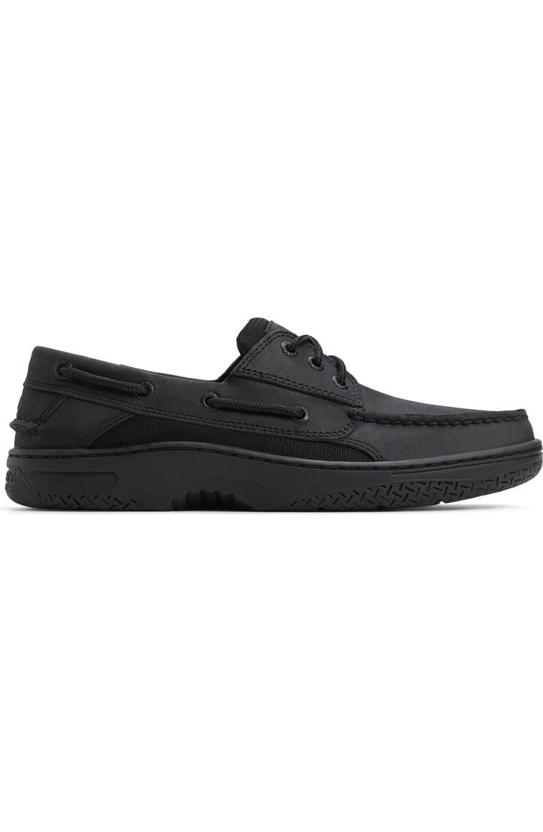 Sperry Billfish<sup>™</sup> 3-Eye Boat Shoe, Alternate, color, Black