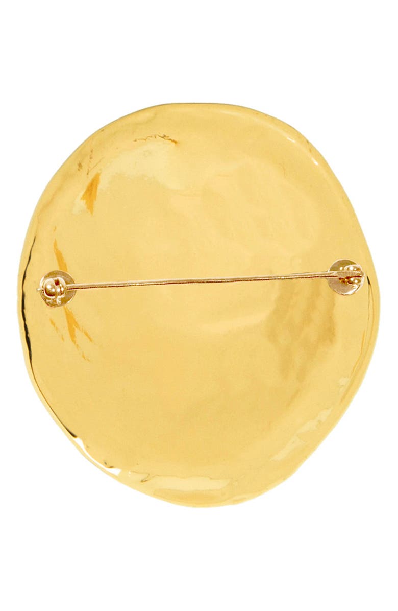 MARLYN SCHIFF Hazel Pin, Alternate, color, Gold