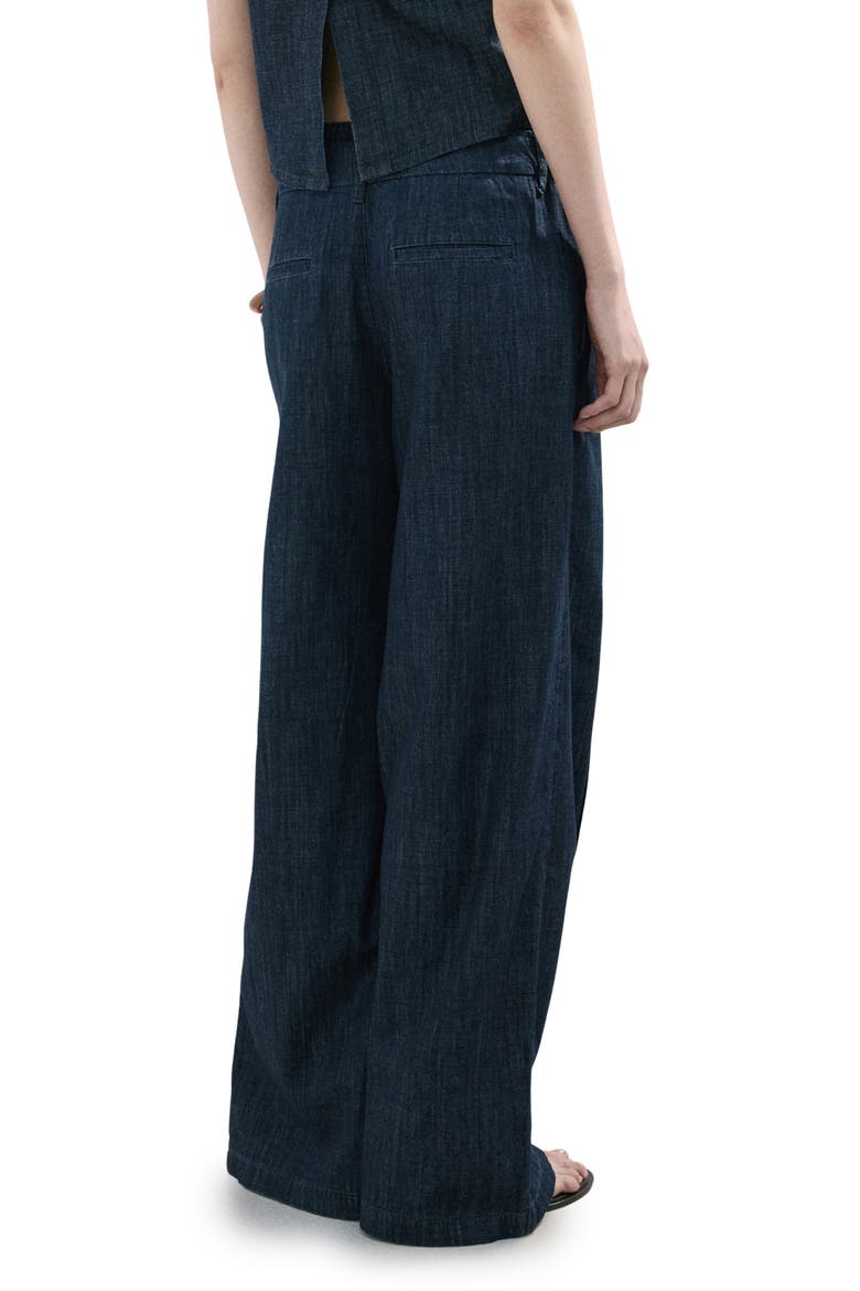 Wide Leg Denim Pants, Alternate, color, OPEN BLUE