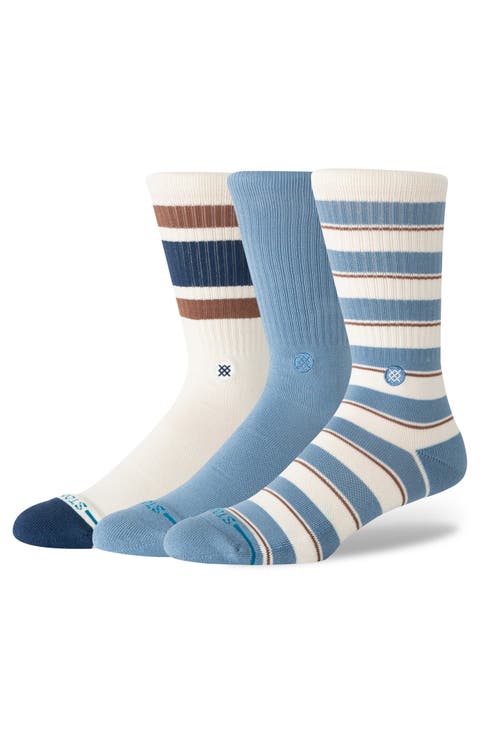 Striped Assorted 3-Pack Socks
