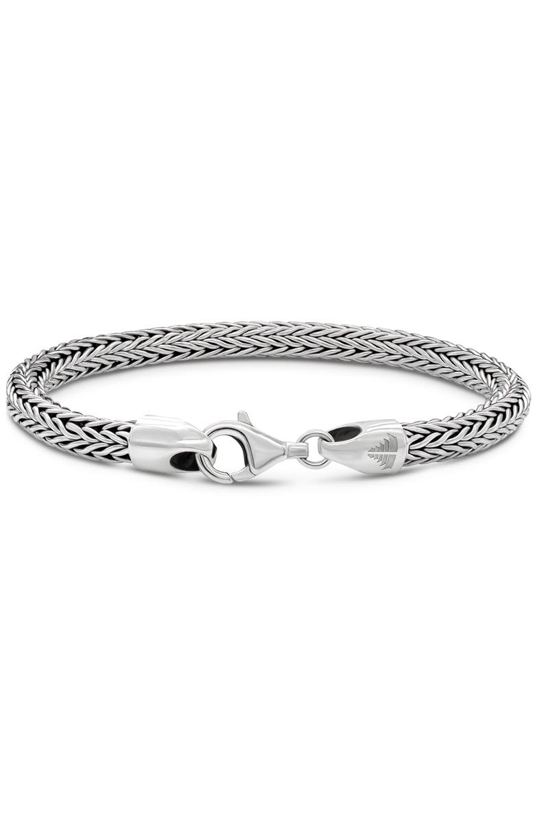 DEVATA Foxtail Chain Bracelet in Sterling Silver, 5mm, Alternate, color, Silver