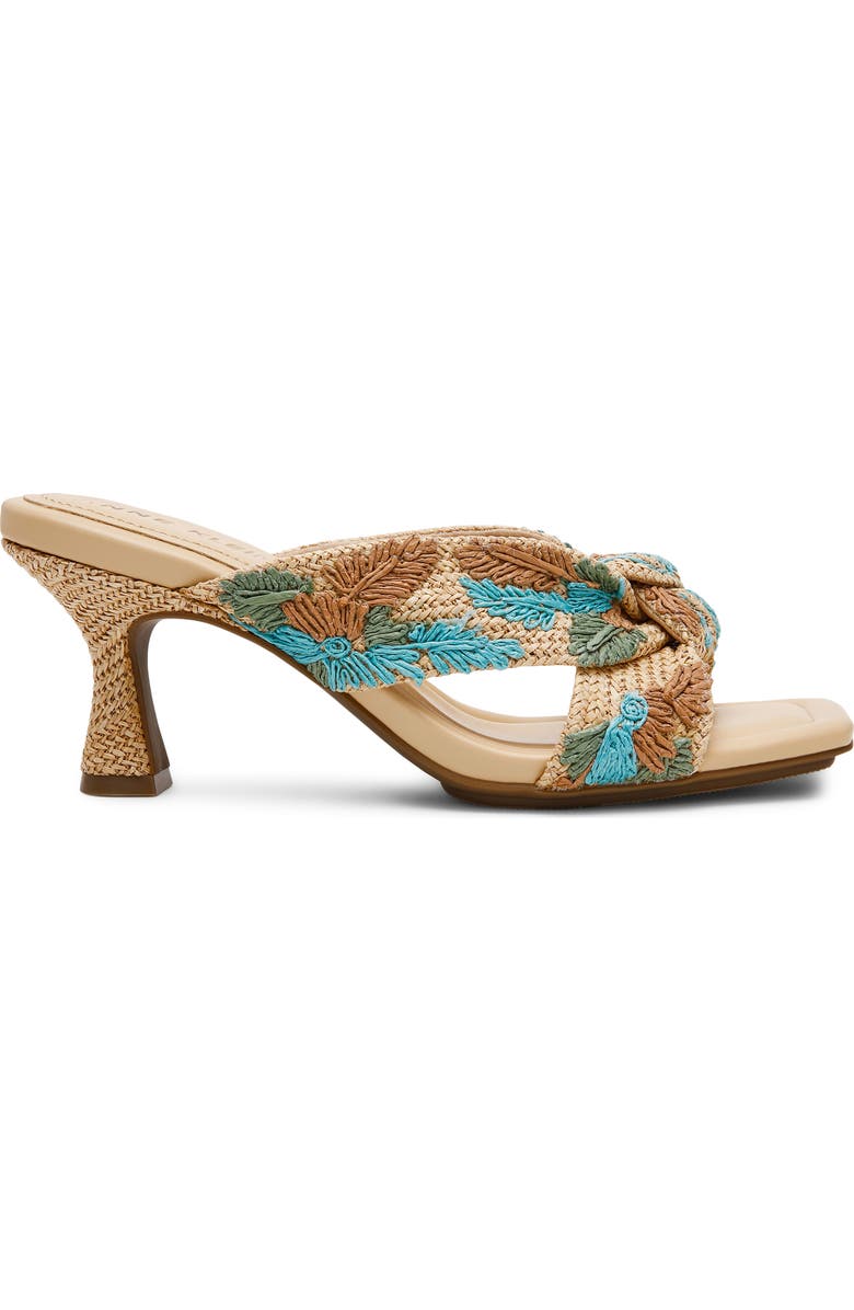 Anne Klein Jezebel Sandal, Alternate, color, Raffia Multicolor