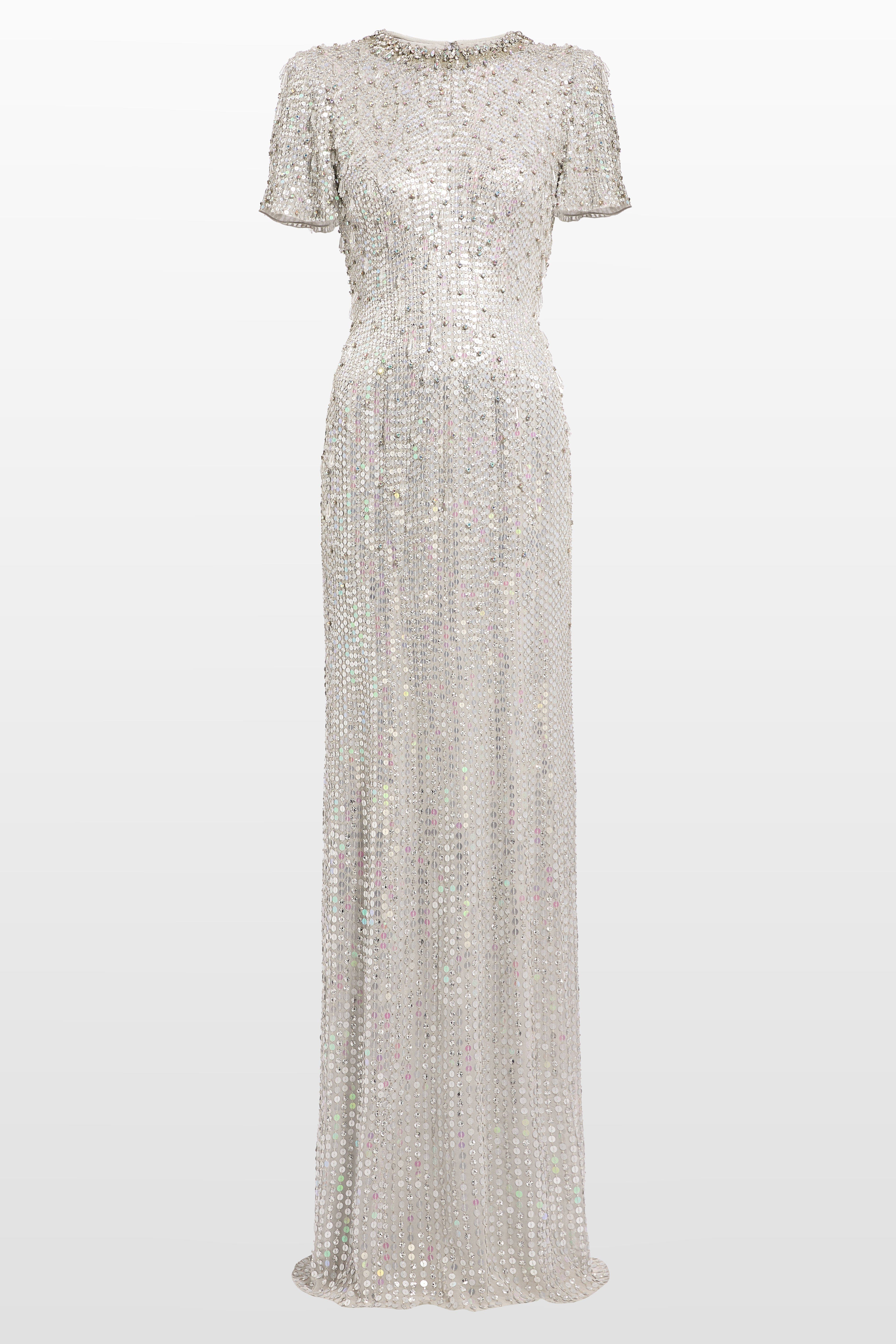 Serenity Sequin-Embellished Gown - image 3