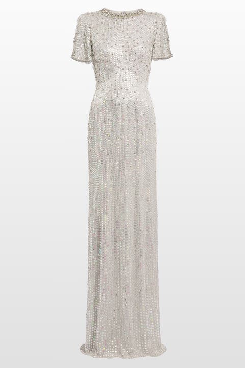Serenity Sequin-Embellished Gown