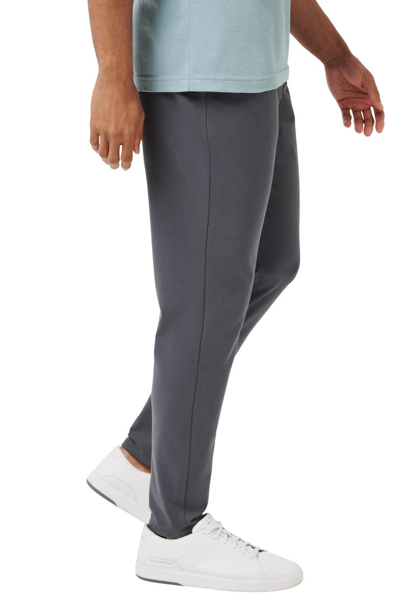 TravisMathew Stretchknit Drawstring Pants, Alternate, color, Ebony