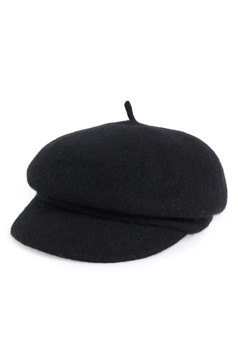 Frye Bryce Wool Felt Newsboy Cap, Main, color, 