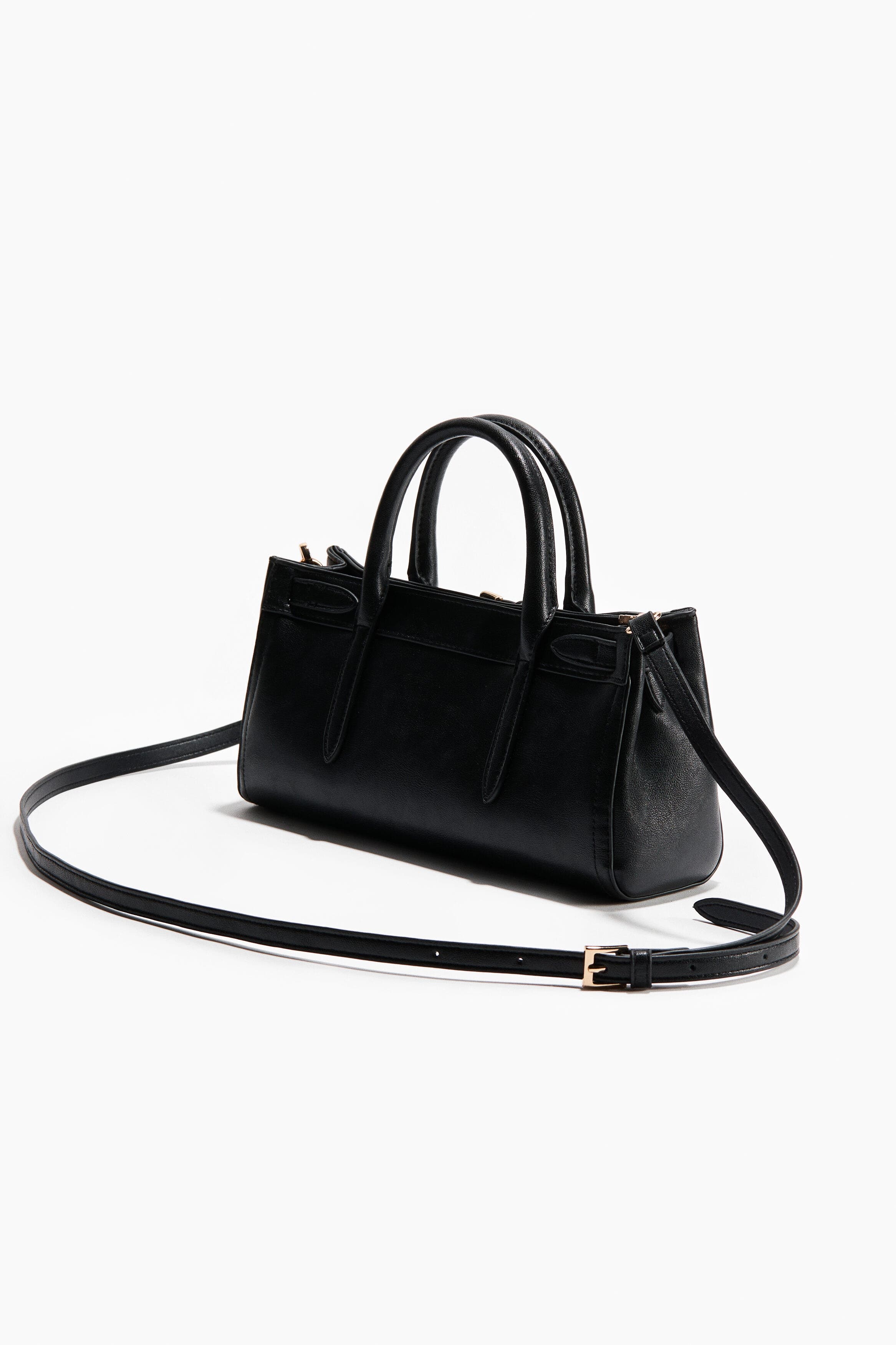H&M Shoulder Bag, Alternate, color, Black