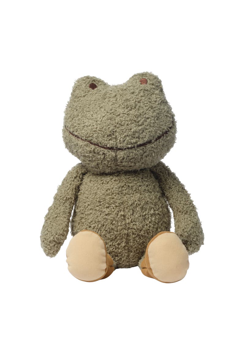 Froggy Plush Soft Green Boucle Frog Stuffed Animal Toy, Main, color, Green