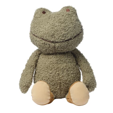 Froggy Plush Soft Green Boucle Frog Stuffed Animal Toy