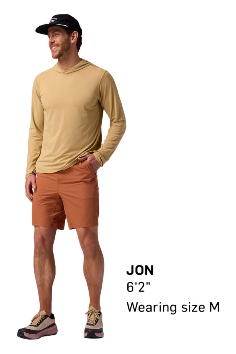 Destination Base Short - Men's, Alternate, color, Sierra