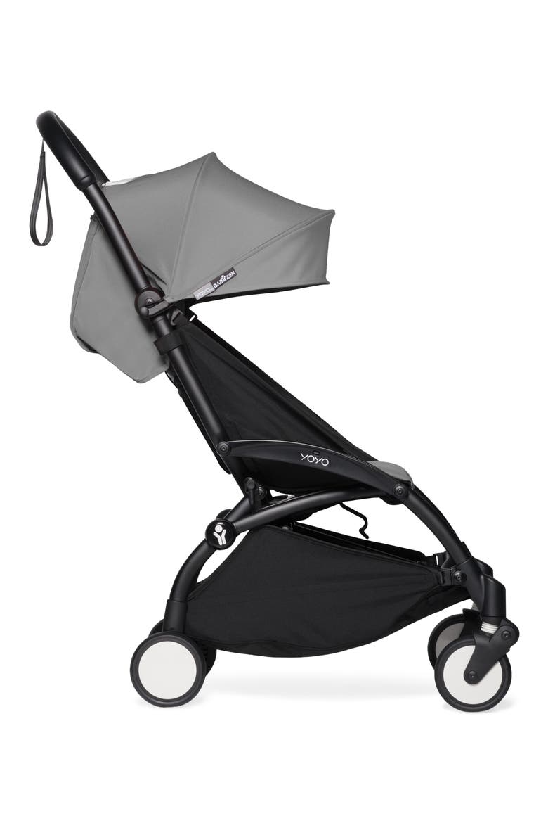 YOYO² Stroller Bundle with Frame & Color Pack, Alternate, color, BLACK W GREY