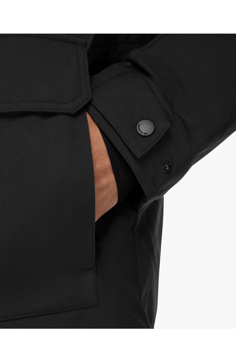 Quartz Co. TESLIN | Recycled Down Winter Jacket, Alternate, color, Black