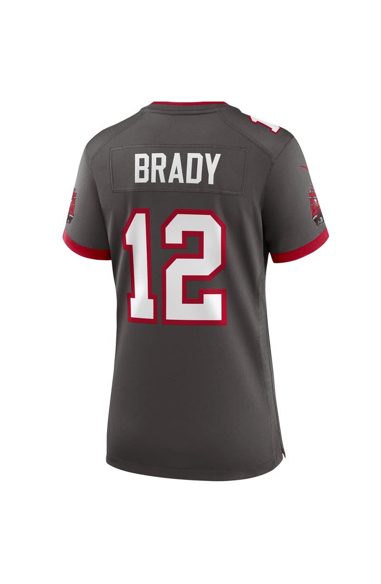 Nike Women's Nike Tom Brady Pewter Tampa Bay Buccaneers Alternate Game Jersey, Alternate, color, 