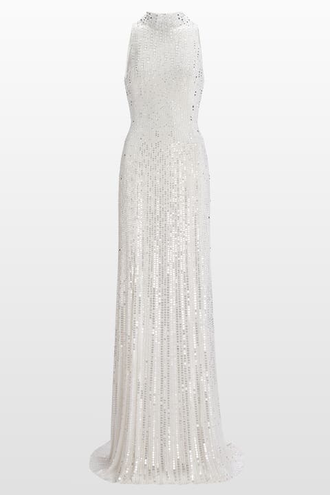 Benue Sequin-Embellished Maxi Dress