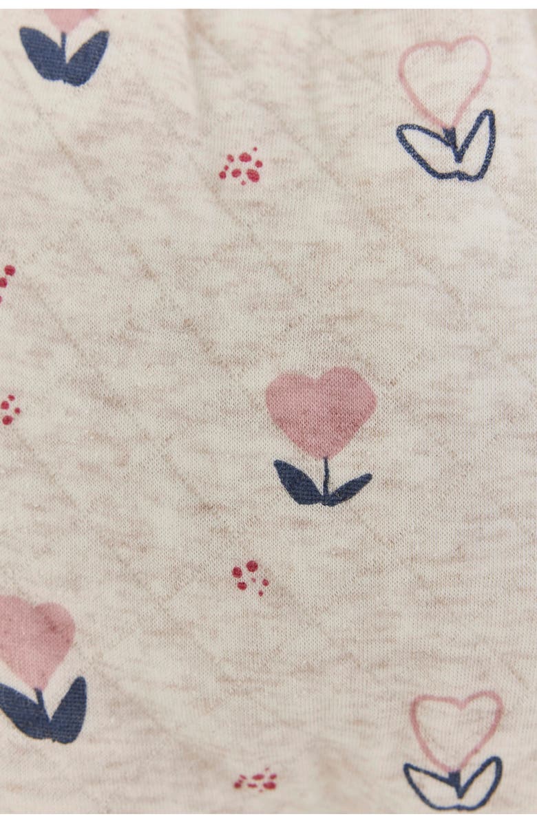 Babycottons Hearts Harem Baby Jogger for Infant, Alternate, color, Pink