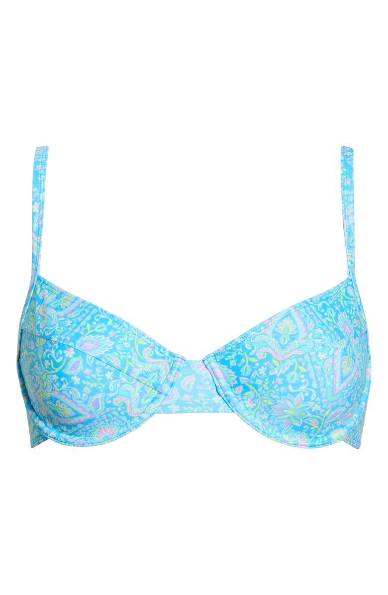 Kulani Kinis Ditzy Underwire Bikini Top, Alternate, color, Stargaze