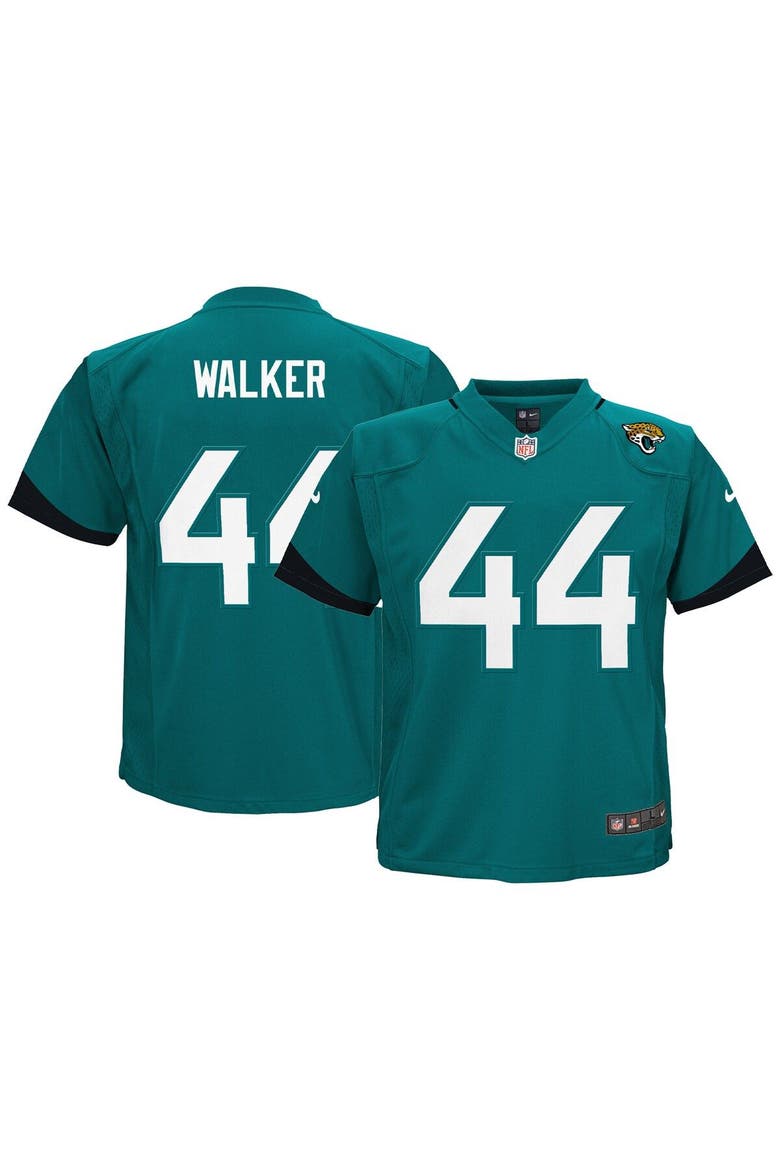 Toddler Nike Travon Walker Teal Jacksonville Jaguars Game Jersey, Main, color, Teal