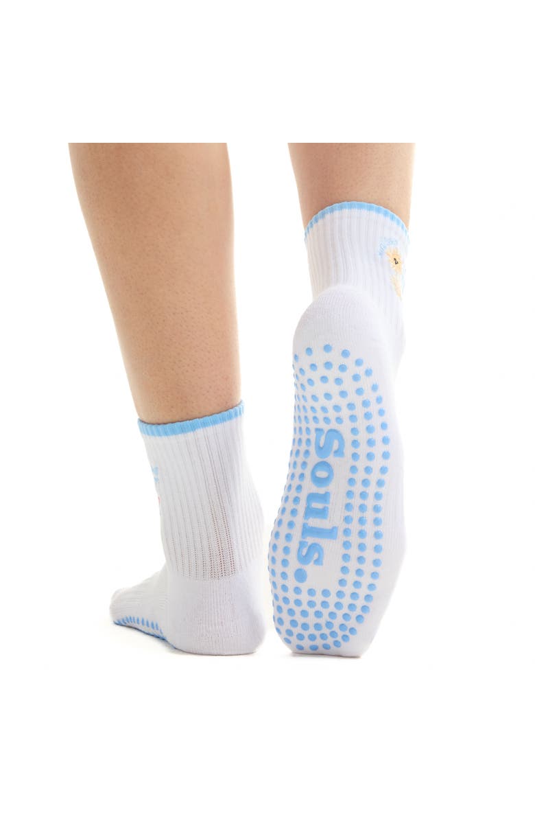 Souls. Sunkisssed Ankle Grip Socks, Alternate, color, White