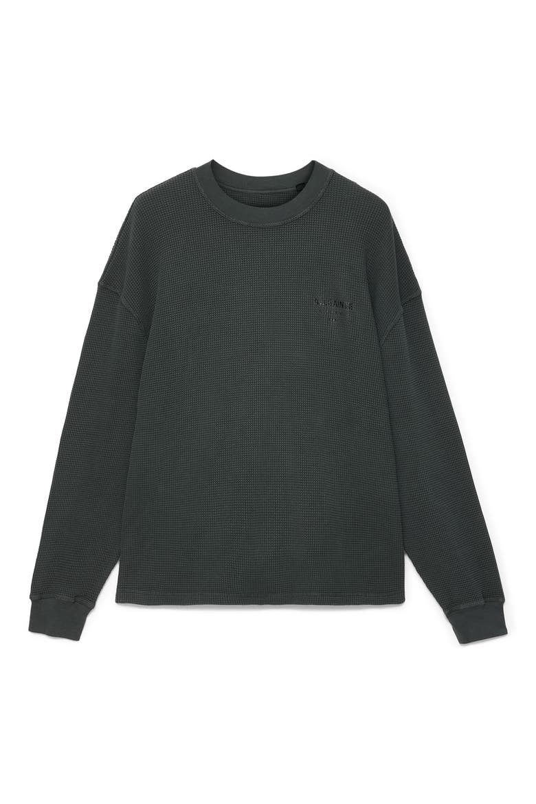 Lex Waffle Long Sleeve T-Shirt, Alternate, color, CARTER GREY