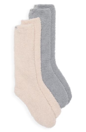 Barefoot Dreams ® 2-pack Cozychic™ Socks In Gray