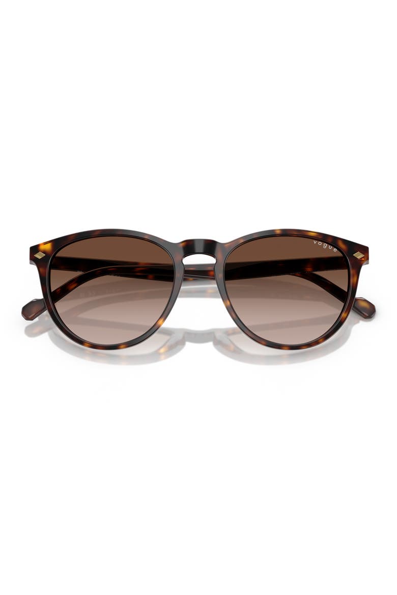 53mm Phantos Sunglasses, Alternate, color, DARK HAVANA