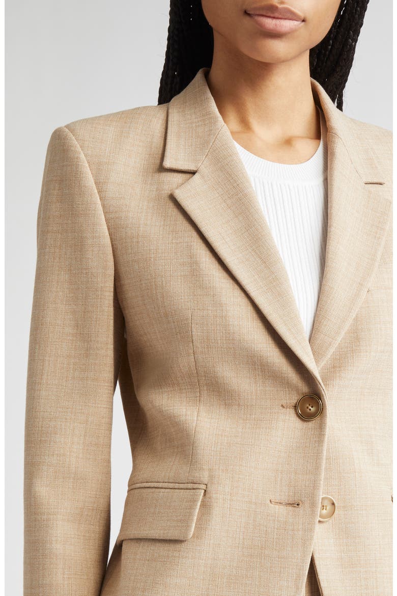 Heathered Stretch Suiting Blazer, Alternate, color, ACORN/ HAZE GRAY MULTI