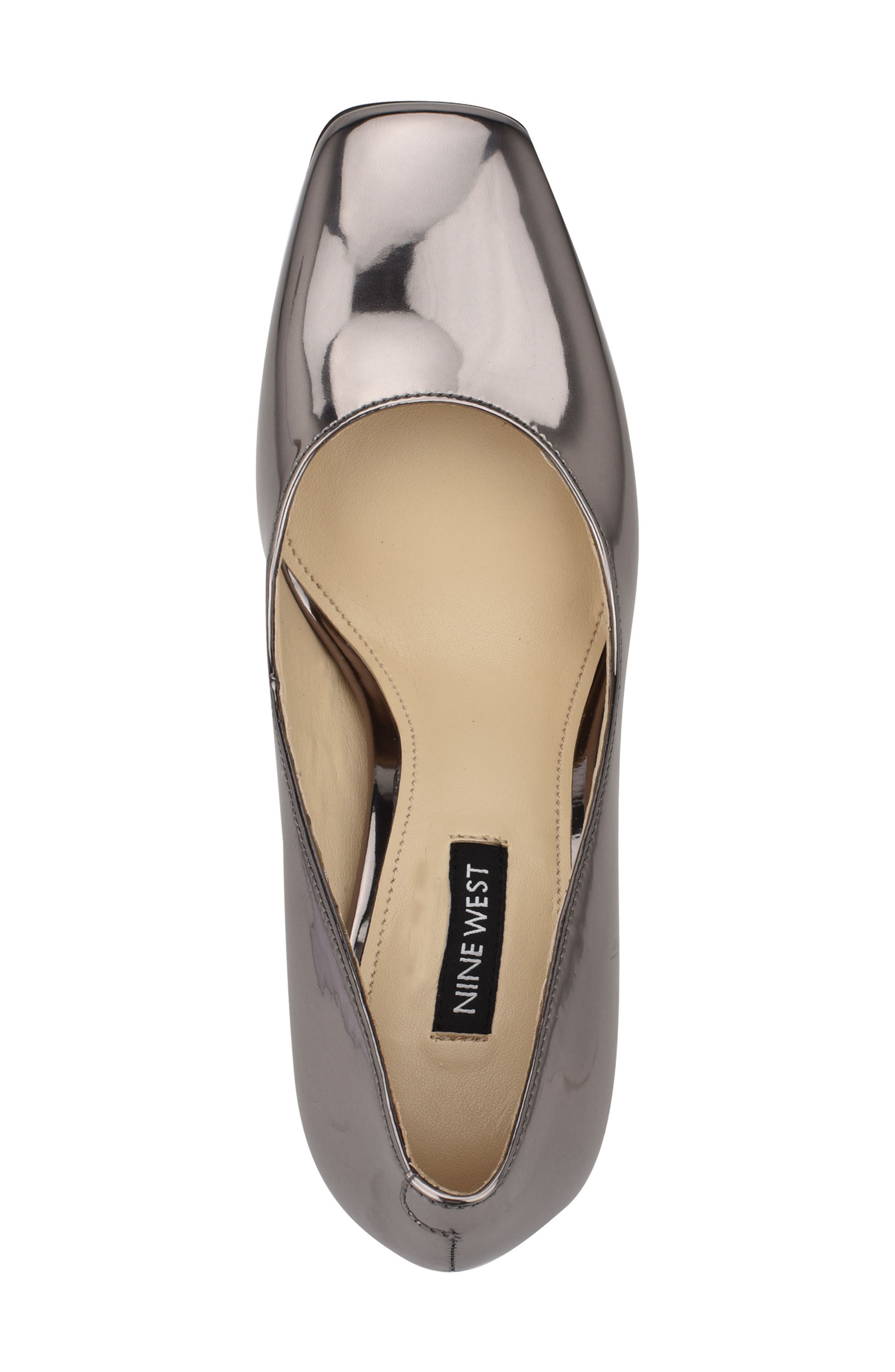 Nine West Nudele3 Block Heel Pump, Alternate, color, 