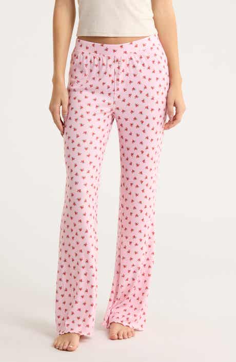PJ Salvage Crazy for the Holidays Brushed Pointelle Pajama Pants