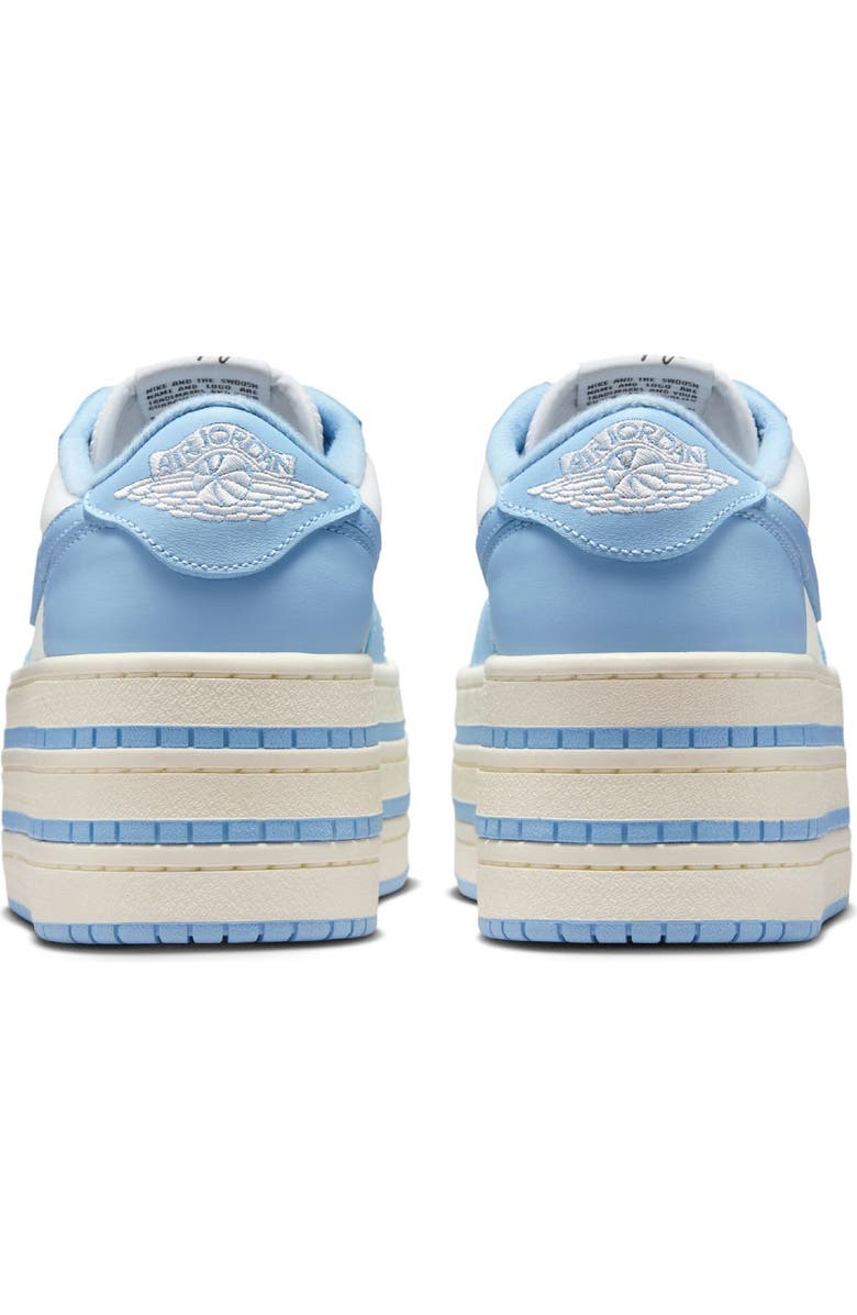 Jordan Air Jordan 1 Triple Platform Basketball Sneaker, Alternate, color, Psychic Blue/ Blue/ White