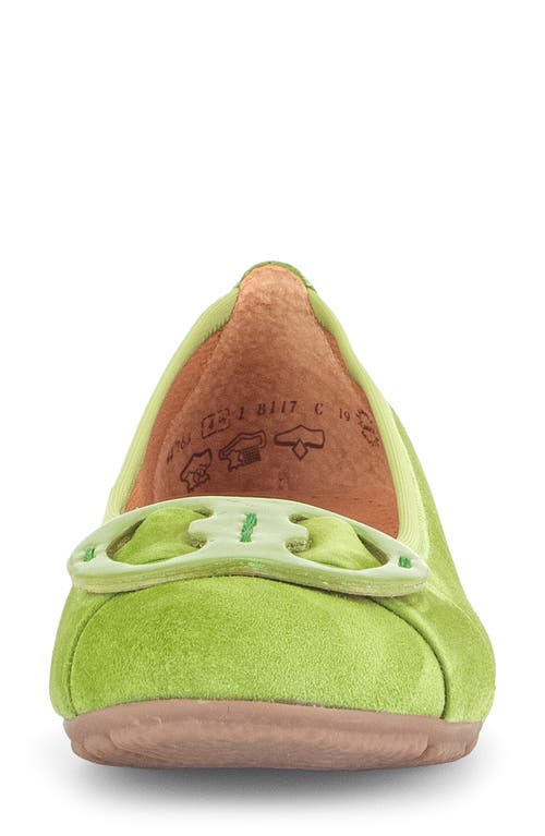 Gabor 44.163 Ballet Flat In Green