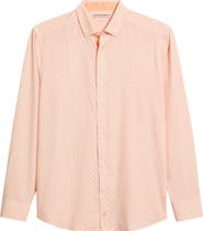 Johnston & Murphy XC+™ Football Print Performance Button-Down Shirt