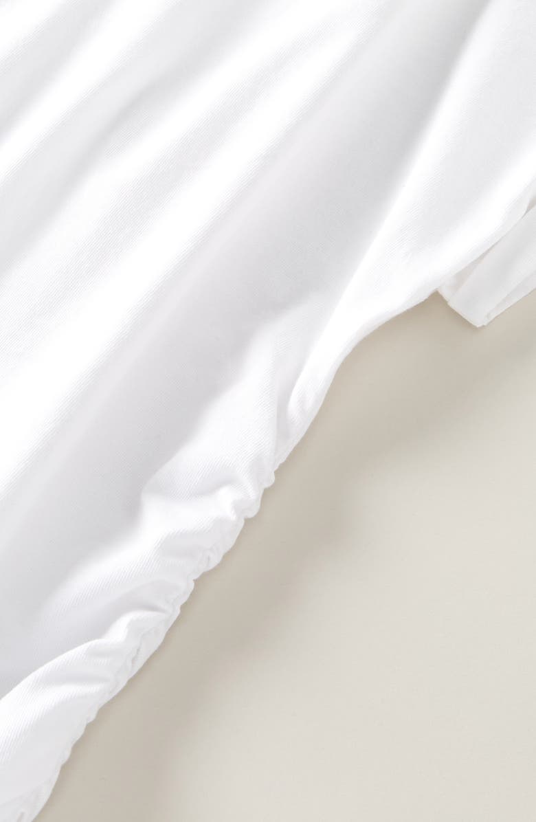 Nordstrom Kids' Ruched Side T-Shirt, Alternate, color, White