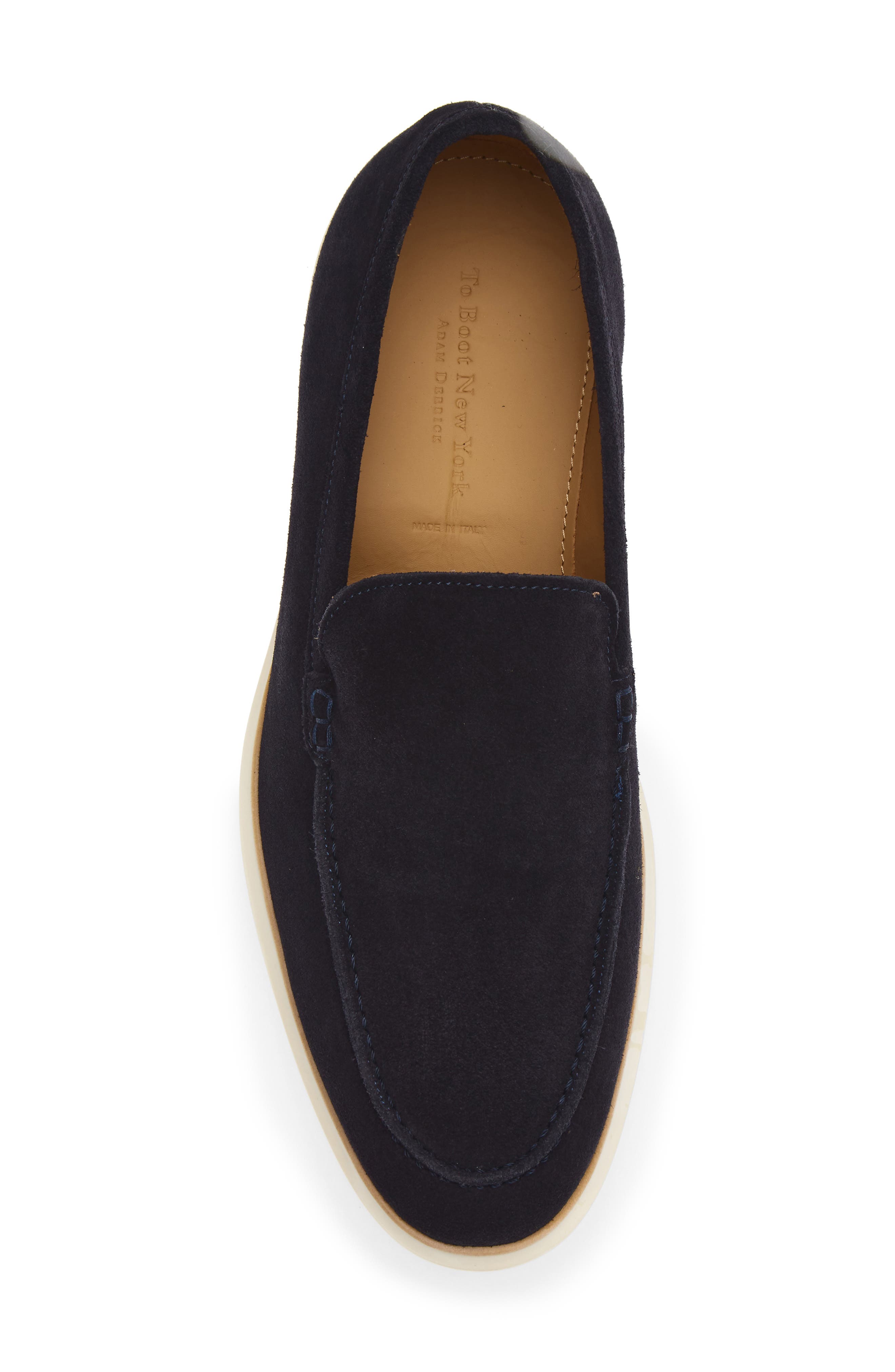 Briggs Venetian Loafer, Alternate, color, SUEDE BLUE NAVY