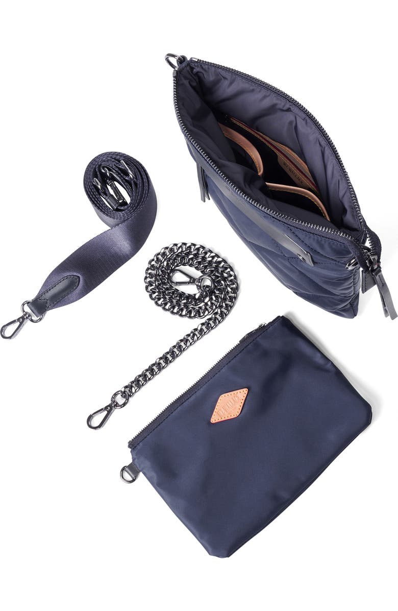 MZ Wallace Madison Quilted Crossbody Bag, Alternate, color,