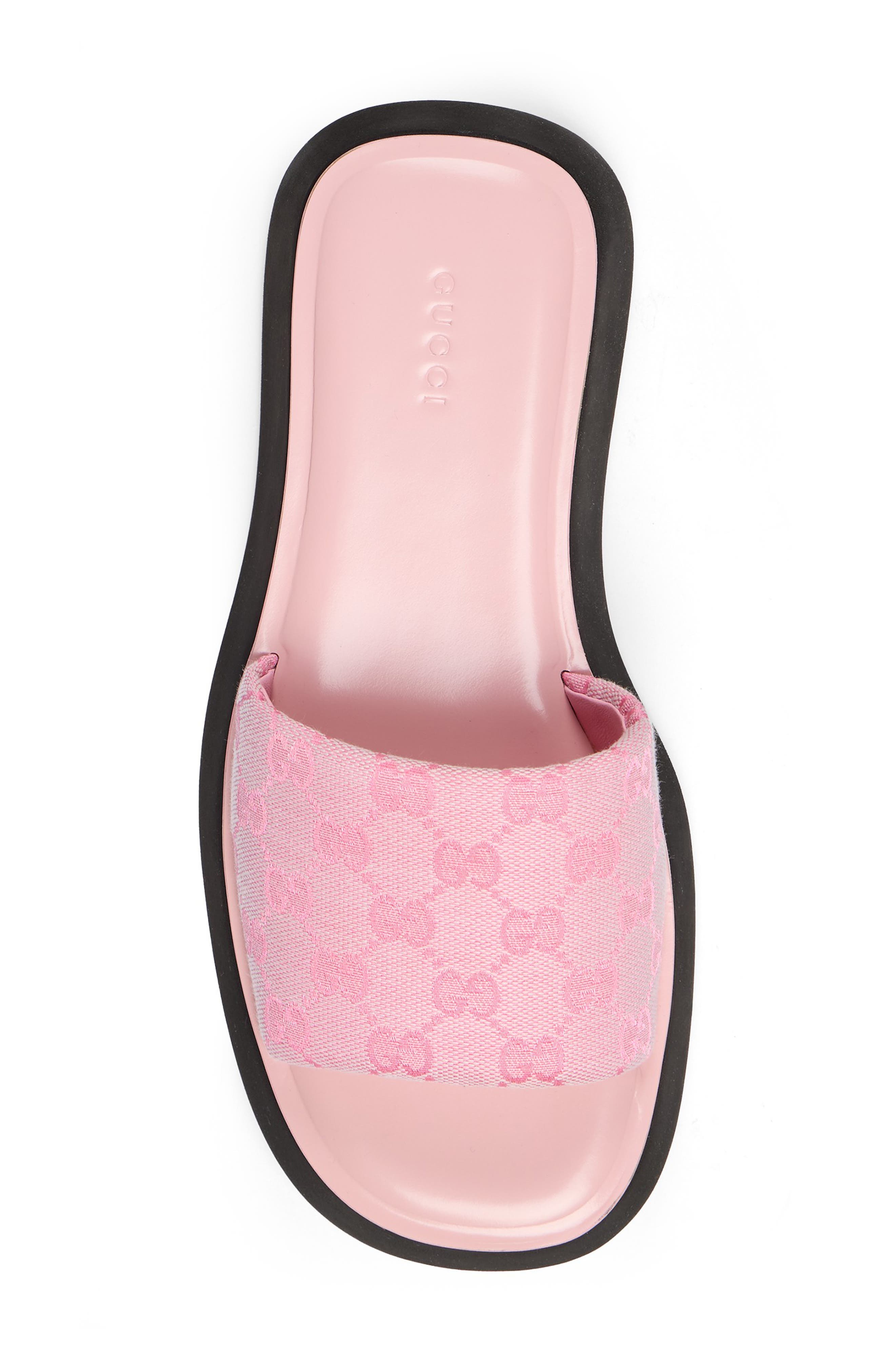 North Platform Slide Sandal, Alternate, color, ROSE PINK