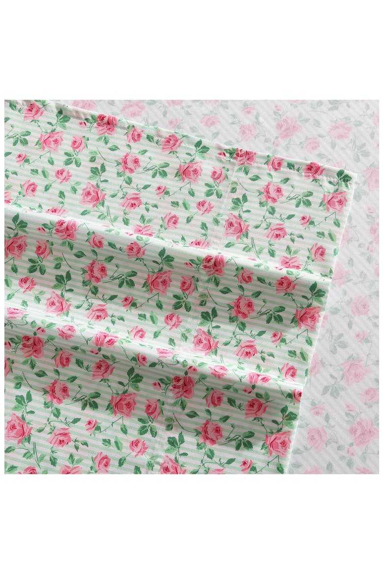 Flower Fun Sheet Set, Alternate, color, PASTEL GREEN