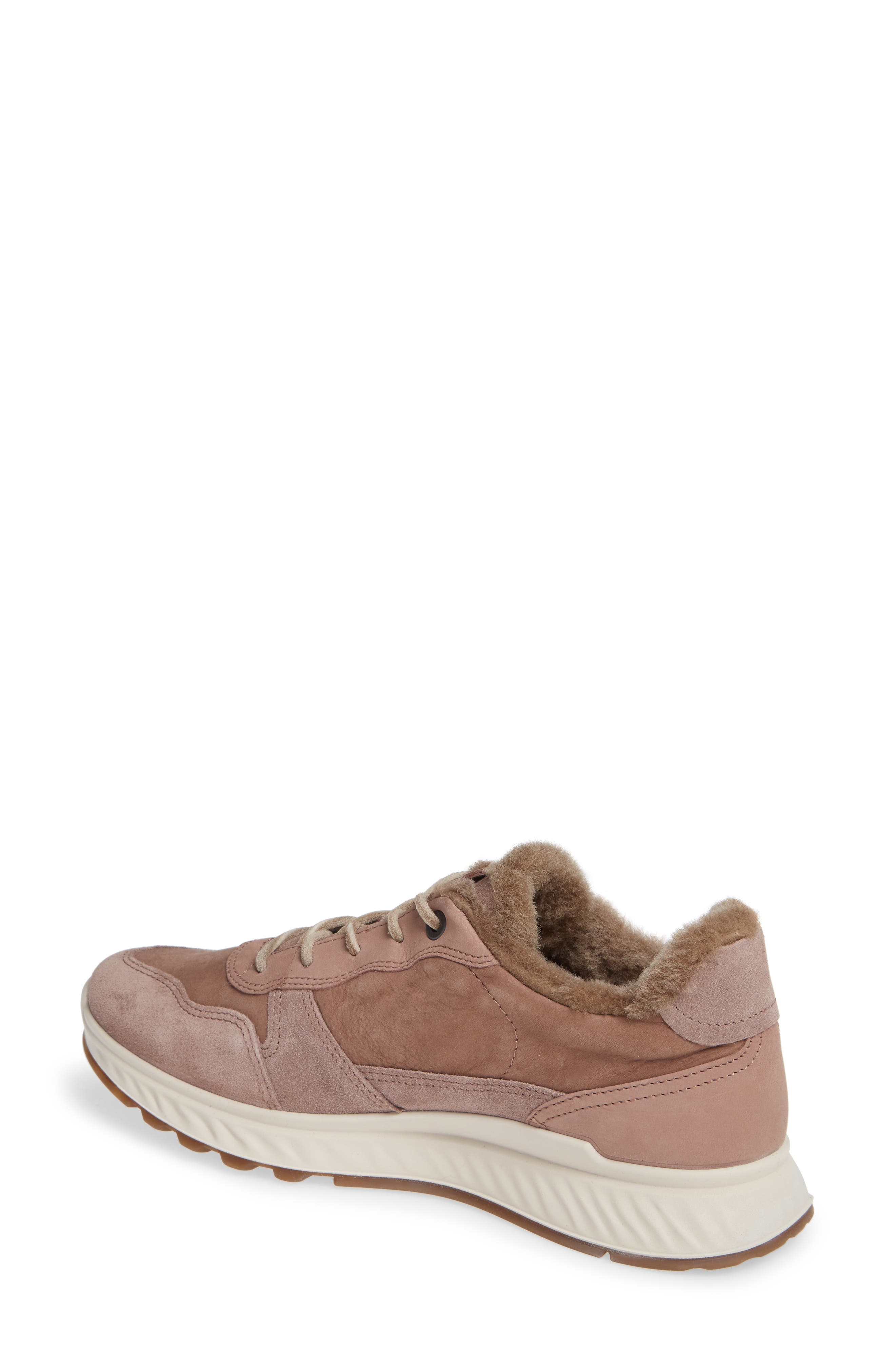 ECCO ST1 Genuine Shearling Sneaker, Alternate, color, 