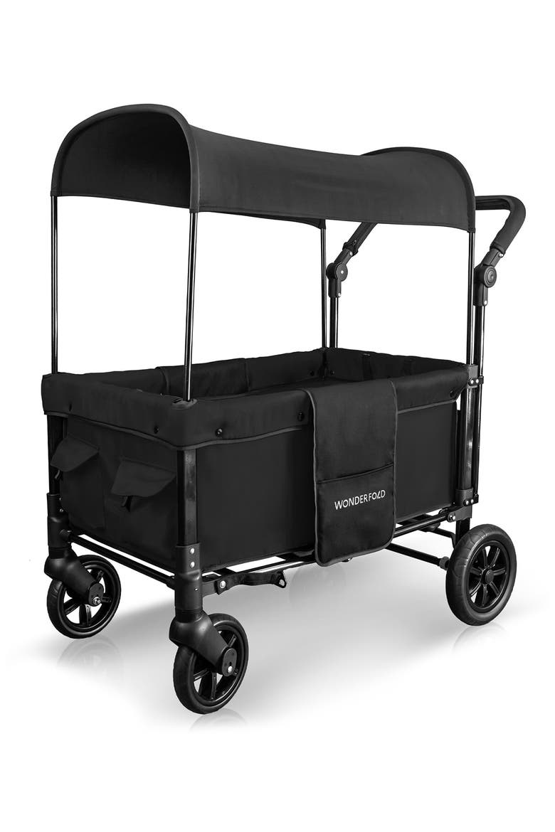 W1 Original Stroller Wagon, Main, color, JET BLACK