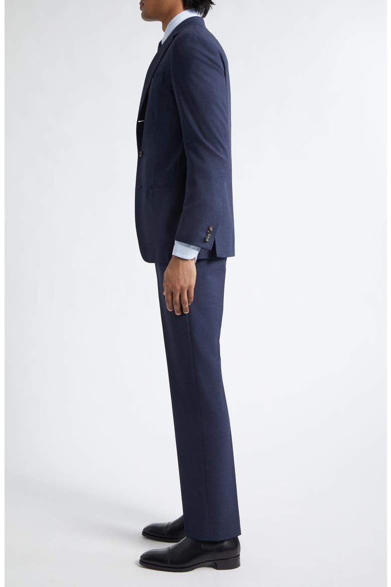 Waverly Indigo High Twist Virgin Wool Suit, Alternate, color, SLATE BLUE