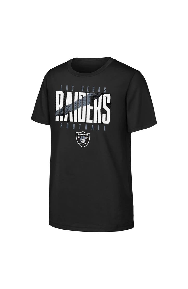 Outerstuff Youth Outerstuff Black Las Vegas Raiders Posterize T-Shirt, Alternate, color, Black