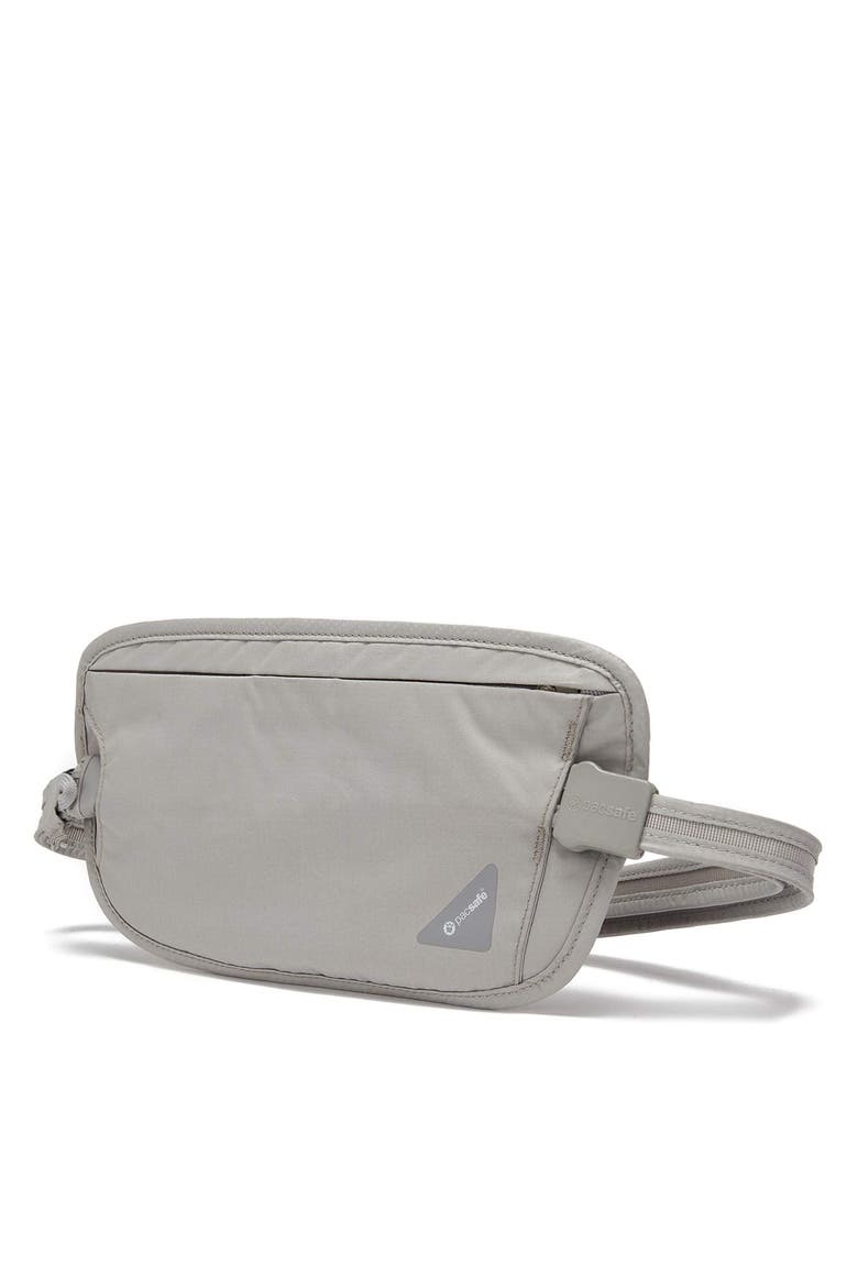 Coversafe X100 Anti-Theft RFID Blocking Waist Wallet, Alternate, color, Neutral Grey