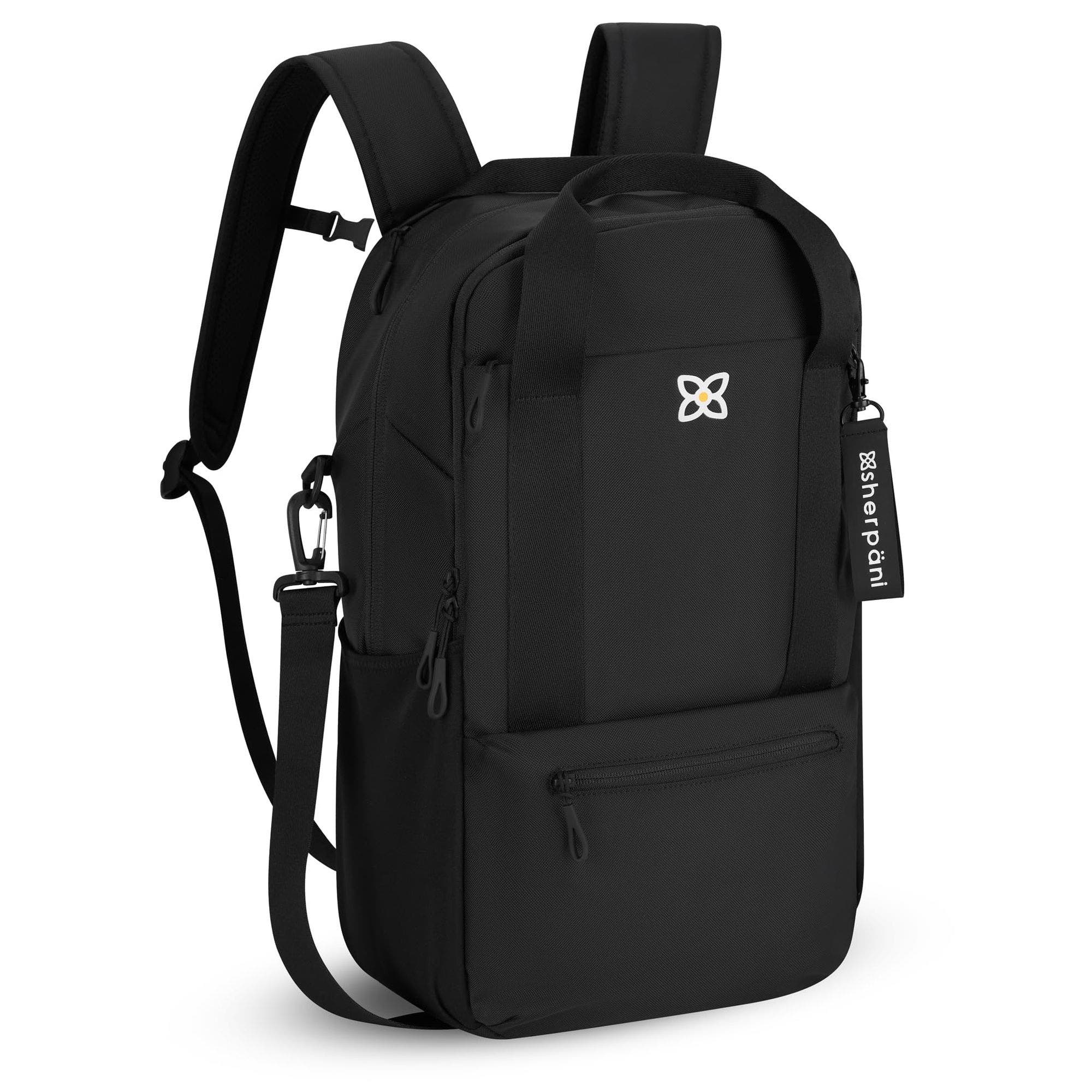 Camden Convertible 3 in 1 Tote Bag, 18L Travel Backpack RFID Protection, Fits 15" Laptop, Con Leche, Main, color, Sterling