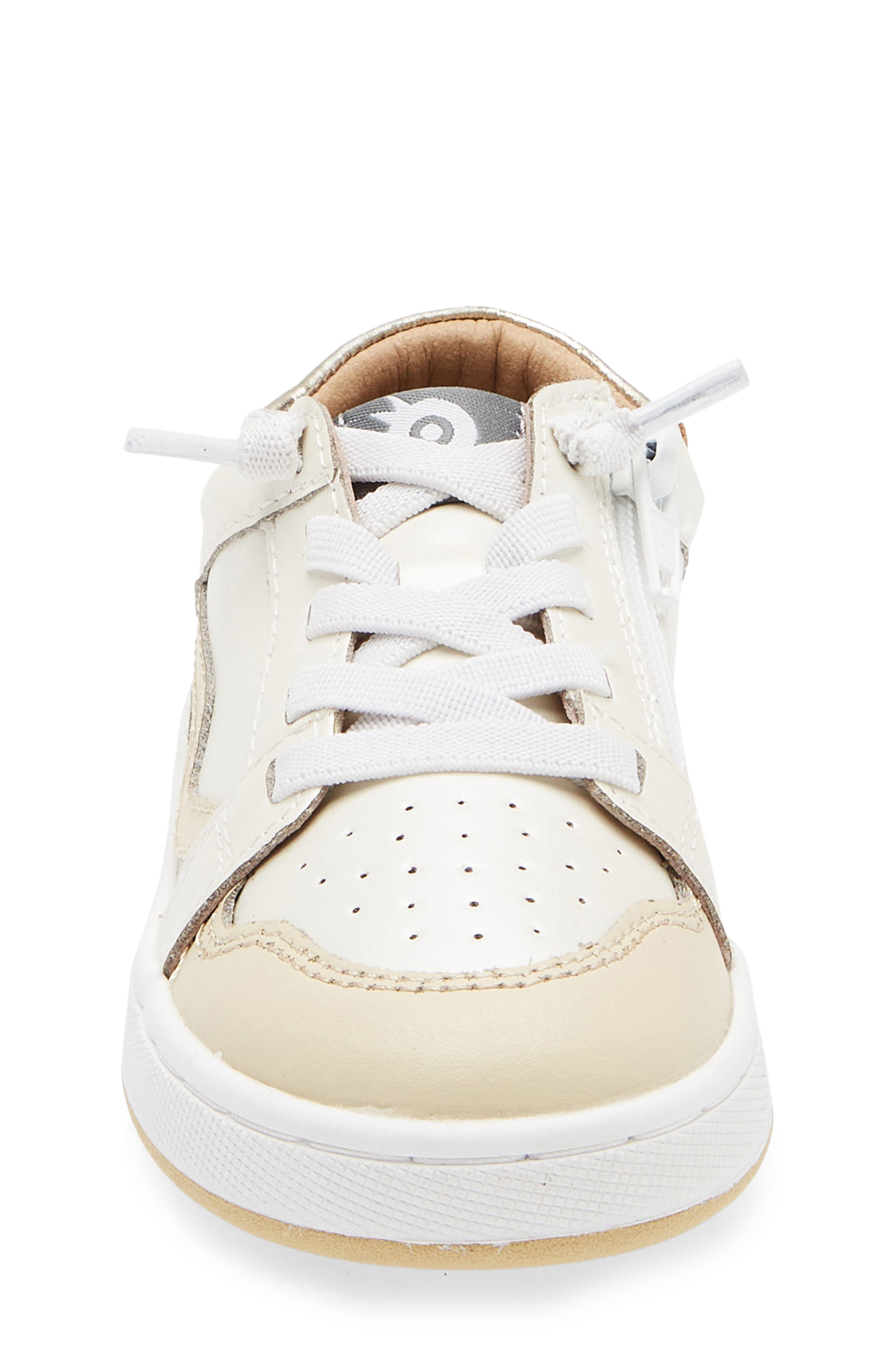 OLD SOLES Kids
 Field Runner Sneaker, Alternate, color, Nacardo Blanco/ Vanilla