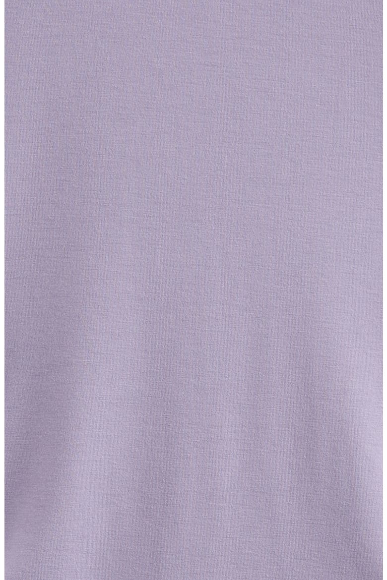 Kids' Ruched Knit Dress, Alternate, color, PURPLE HEIRLOOM