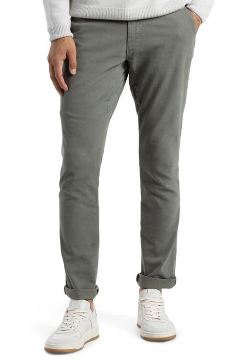 Soft Hybrid Slim Fit Five-Pocket Stretch Canvas Pants