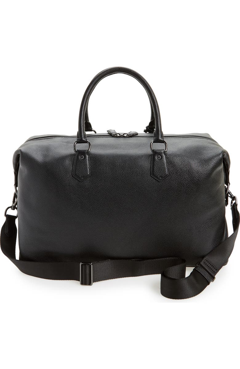 Polo Ralph Lauren Pebbled Leather Duffel Bag, Alternate, color,