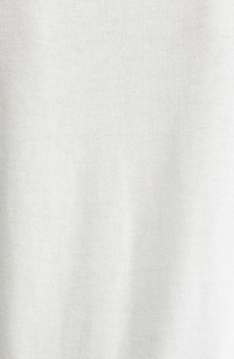 Thom Browne Jersey Stitch Three-Quarter Sleeve Sweater, Alternate, color, White