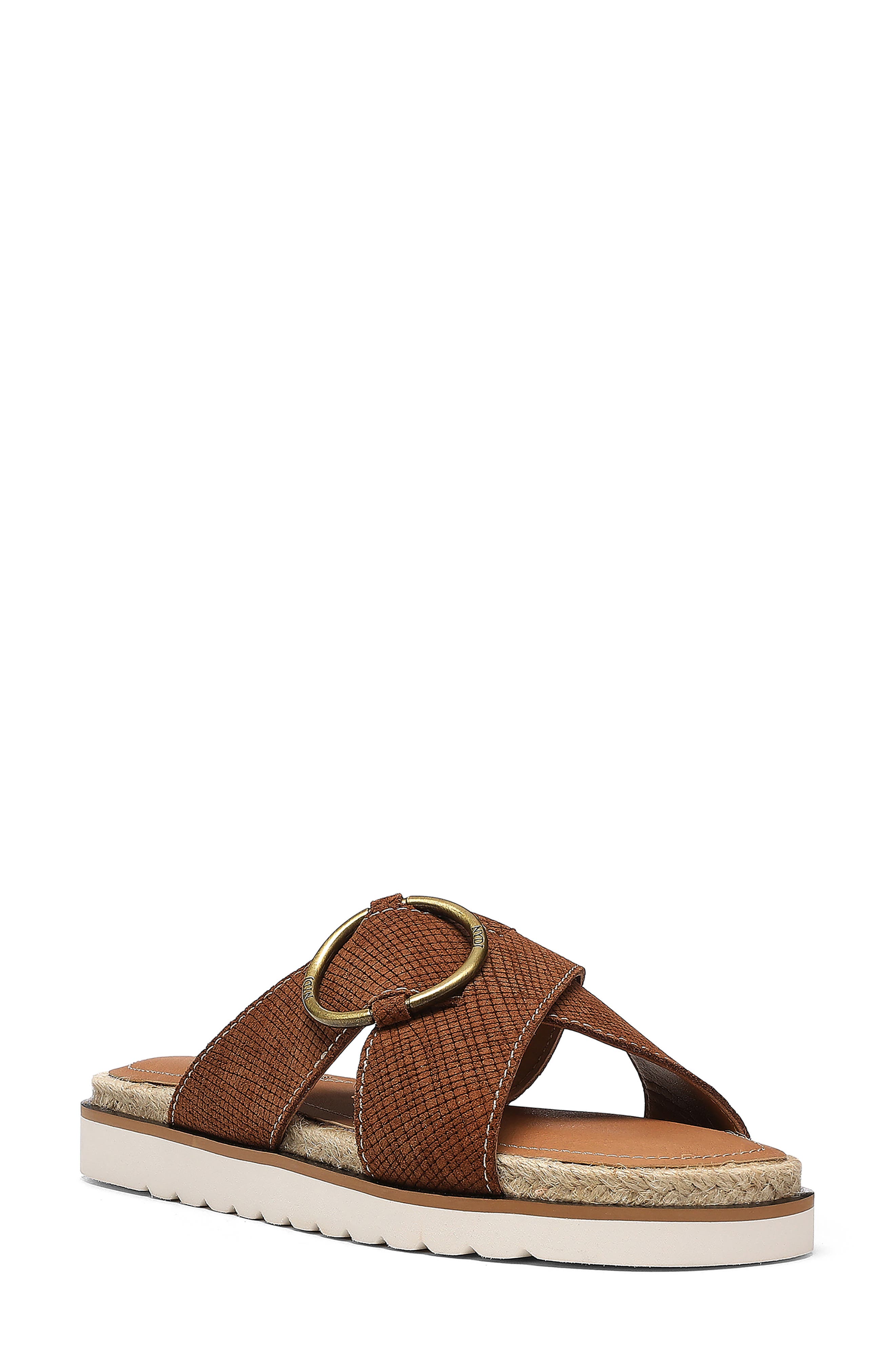 Ross Slide Sandal, Main, color, SADDLE