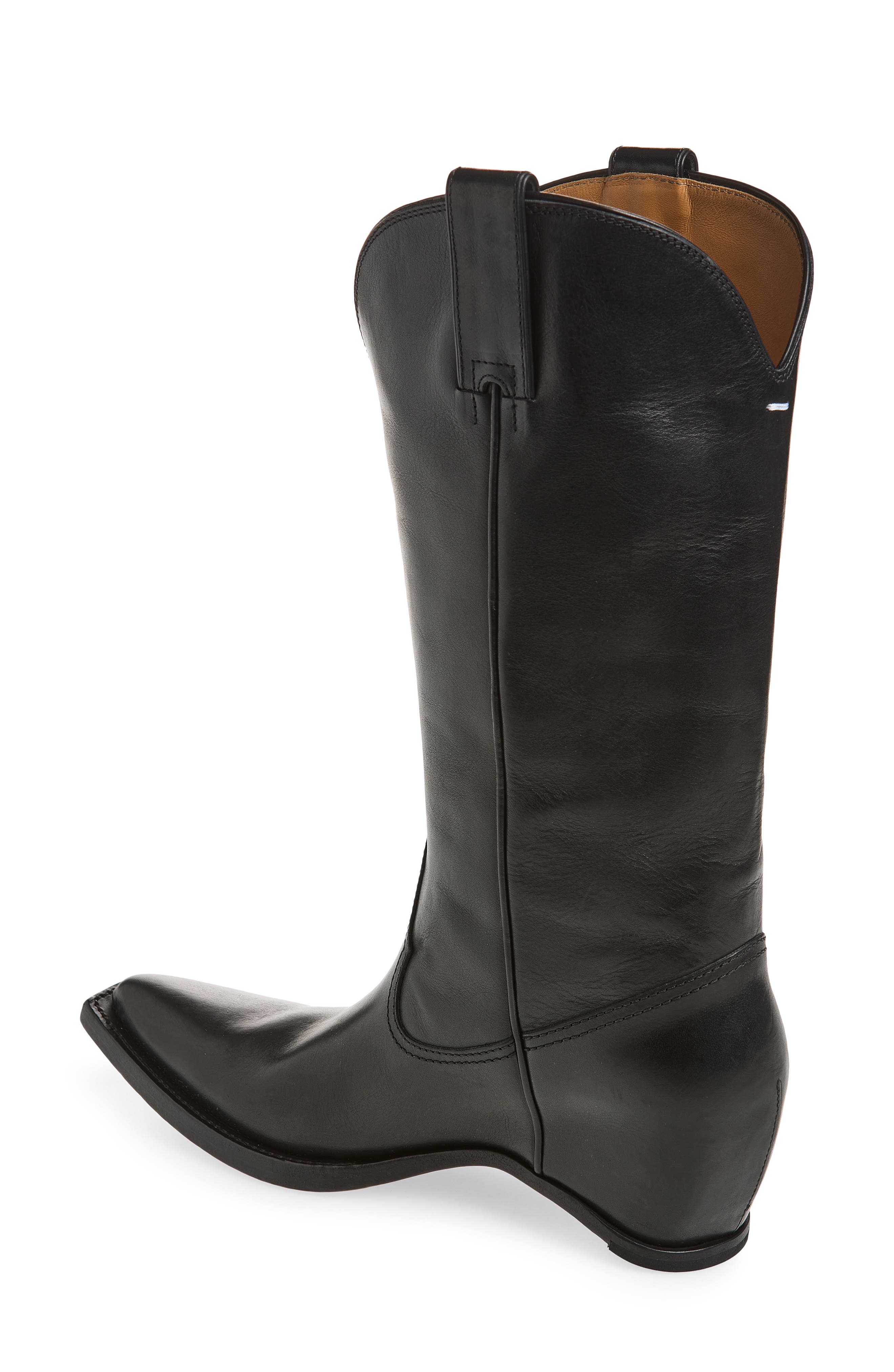 Maison Margiela Western Boot, Alternate, color, Black